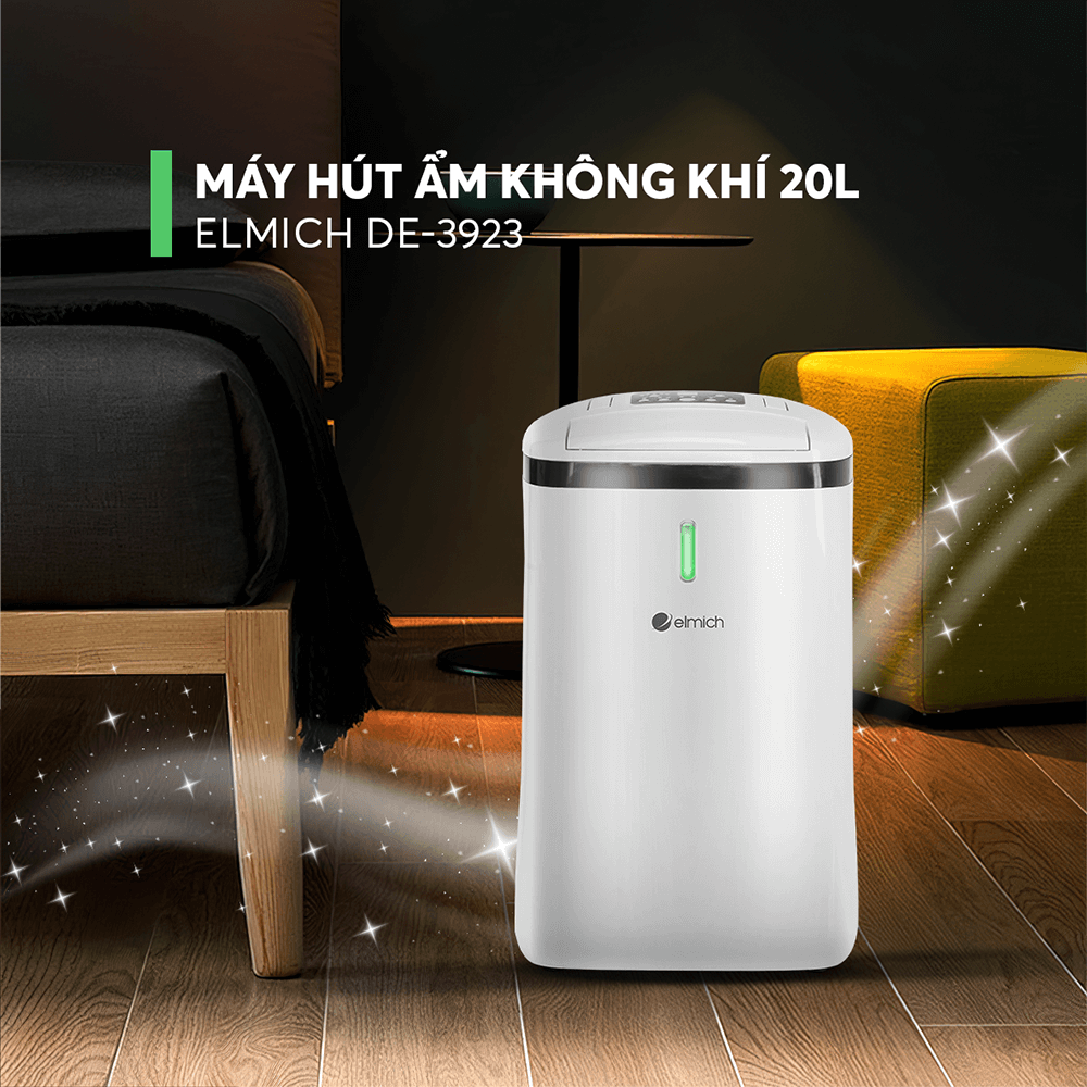 Máy hút ẩm kèm lọc không khí Elmich DE-3923 – ảnh sản phẩm