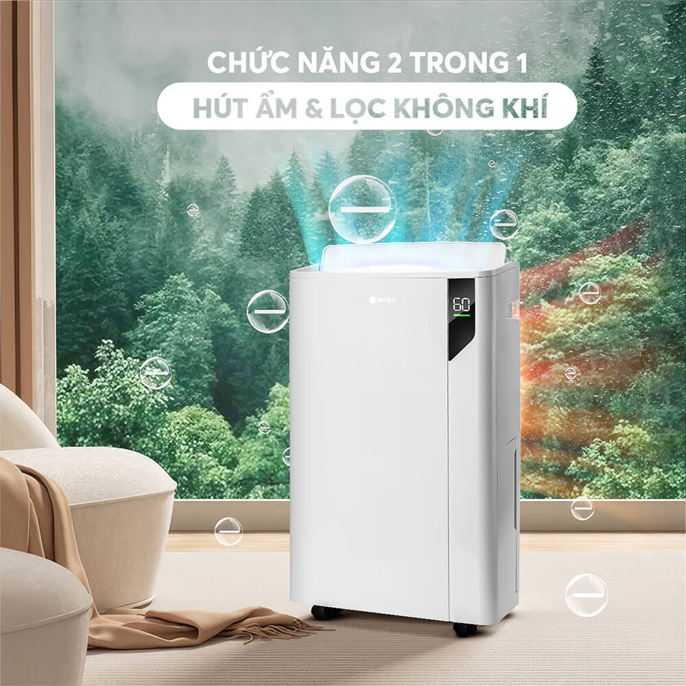 Máy hút ẩm kèm lọc không khí Elmich DE-8581 – ảnh sản phẩm