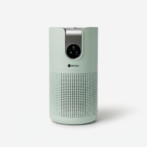 Máy lọc không khí Elmich APE9323 – tháo tấm ốp trước để vệ sinh