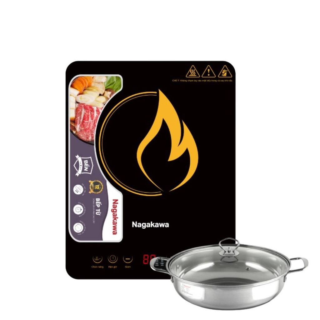 Bếp từ Nagakawa NAG0704 – lưu ý vệ sinh khe gió và quạt tản nhiệt