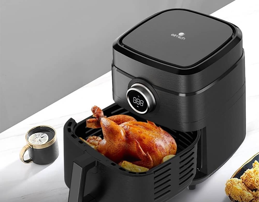 Nồi chiên không dầu Elmich AFE-3942 (khay chiên rời, dễ vệ sinh)
